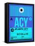 ACY Atlantic City Luggage Tag I-NaxArt-Framed Stretched Canvas