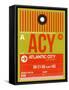 ACY Atlantic City Luggage Tag I-NaxArt-Framed Stretched Canvas