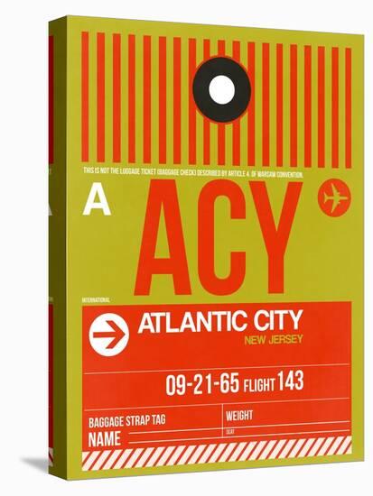 ACY Atlantic City Luggage Tag I-NaxArt-Stretched Canvas