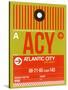 ACY Atlantic City Luggage Tag I-NaxArt-Stretched Canvas