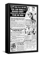 Ad: Body-Building, 1969-null-Framed Stretched Canvas