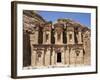 Ad-Dayr (The Monastery), Petra, Unesco World Heritage Site, Jordan, Middle East-Neale Clarke-Framed Photographic Print