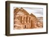 Ad Deir in the Ancient City of Petra, Jordan. Petra Has Led to its Designation as a UNESCO World He-Richard Yoshida-Framed Photographic Print