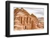 Ad Deir in the Ancient City of Petra, Jordan. Petra Has Led to its Designation as a UNESCO World He-Richard Yoshida-Framed Photographic Print