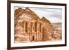 Ad Deir in the Ancient City of Petra, Jordan. Petra Has Led to its Designation as a UNESCO World He-Richard Yoshida-Framed Photographic Print