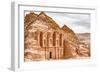 Ad Deir in the Ancient City of Petra, Jordan. Petra Has Led to its Designation as a UNESCO World He-Richard Yoshida-Framed Photographic Print