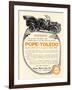 Ad for a Pope-Toledo Automobile, c.1907-null-Framed Giclee Print