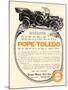 Ad for a Pope-Toledo Automobile, c.1907-null-Mounted Giclee Print