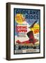Ad for Airplane Rides-null-Framed Art Print