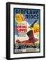 Ad for Airplane Rides-null-Framed Art Print