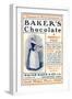 Ad for Baker's Chocolate, c.1900-null-Framed Giclee Print