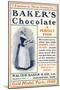 Ad for Baker's Chocolate, c.1900-null-Mounted Giclee Print