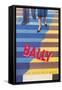 Ad for Bally Shoes, Staircase-null-Framed Stretched Canvas