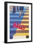 Ad for Bally Shoes, Staircase-null-Framed Art Print