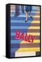 Ad for Bally Shoes, Staircase-null-Framed Stretched Canvas