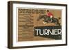 Ad for Berlin Horse Show-null-Framed Art Print