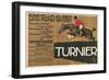 Ad for Berlin Horse Show-null-Framed Art Print