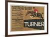 Ad for Berlin Horse Show-null-Framed Premium Giclee Print