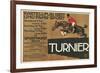 Ad for Berlin Horse Show-null-Framed Premium Giclee Print