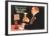 Ad for Burger Beer-null-Framed Art Print