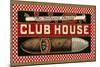 Ad for Club House Cigar-null-Mounted Giclee Print