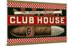 Ad for Club House Cigar-null-Mounted Art Print