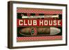 Ad for Club House Cigar-null-Framed Art Print