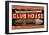 Ad for Club House Cigar-null-Framed Art Print