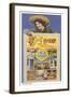 Ad for Exposition, Dallas, Texas 1937-null-Framed Art Print