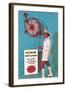 Ad for Fire Hose-null-Framed Art Print