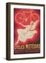 Ad for French Bicycles, Meteore-null-Framed Art Print