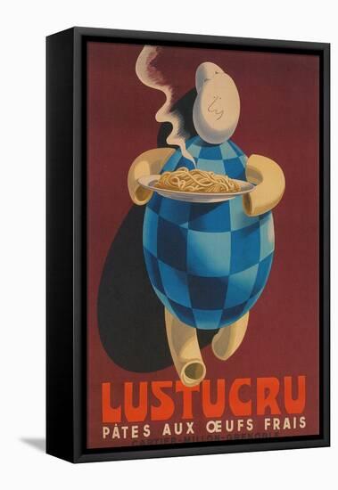 Ad for French Egg Noodles-null-Framed Stretched Canvas