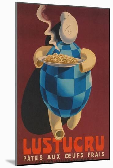 Ad for French Egg Noodles-null-Mounted Art Print