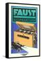 Ad for German Faust Battery-null-Framed Stretched Canvas