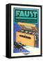 Ad for German Faust Battery-null-Framed Stretched Canvas