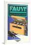 Ad for German Faust Battery-null-Framed Art Print