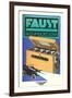 Ad for German Faust Battery-null-Framed Art Print