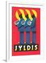 Ad for German Jyldis Cigarettes-null-Framed Art Print