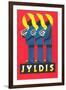 Ad for German Jyldis Cigarettes-null-Framed Art Print