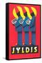 Ad for German Jyldis Cigarettes-null-Framed Stretched Canvas