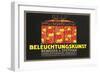 Ad for German Lamp-null-Framed Art Print