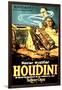 Ad for Houdini, Buried Alive-null-Framed Art Print