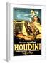 Ad for Houdini, Buried Alive-null-Framed Art Print