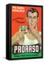 Ad for Italian Shaving Lotion-null-Framed Stretched Canvas
