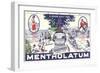 Ad for Mentholatum-null-Framed Art Print