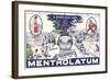 Ad for Mentholatum-null-Framed Art Print