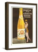 Ad for Mexicali Beer-null-Framed Art Print