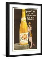 Ad for Mexicali Beer-null-Framed Art Print