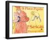 Ad for Parisian Photographer-null-Framed Art Print