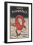 Ad for Prowodnik Tires-null-Framed Art Print